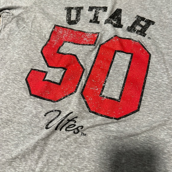 Game day social university of Utah Utes 50 football tshirt small shirt - Picture 5 of 6